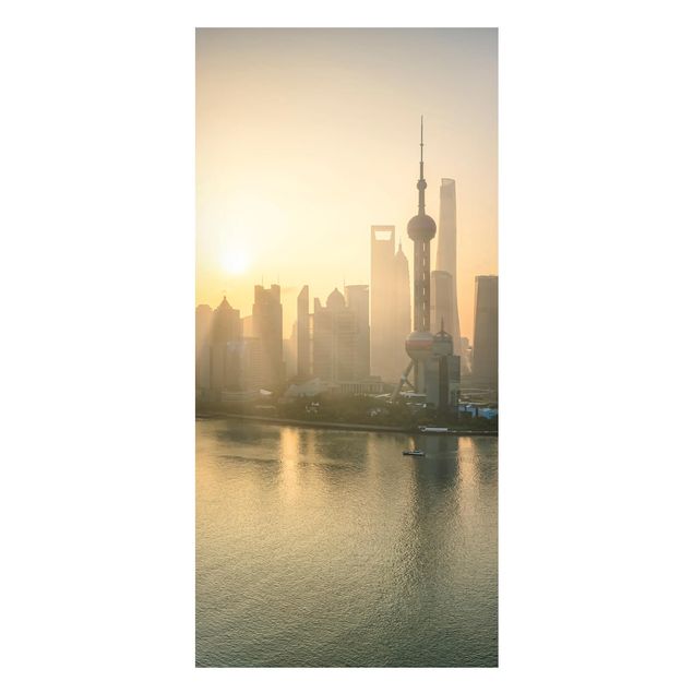 Cuadros de ciudades Pudong At Dawn
