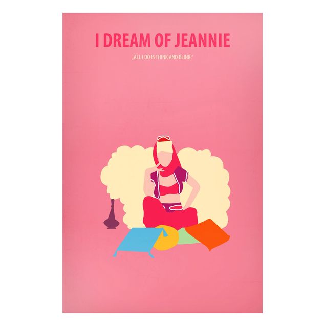 Reproducciónes de cuadros Film Poster I Dream Of Jeannie