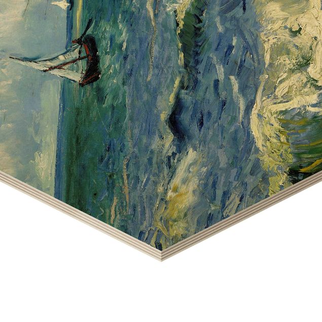 Cuadros de madera paisajes Vincent Van Gogh - Seascape Near Les Saintes-Maries-De-La-Mer