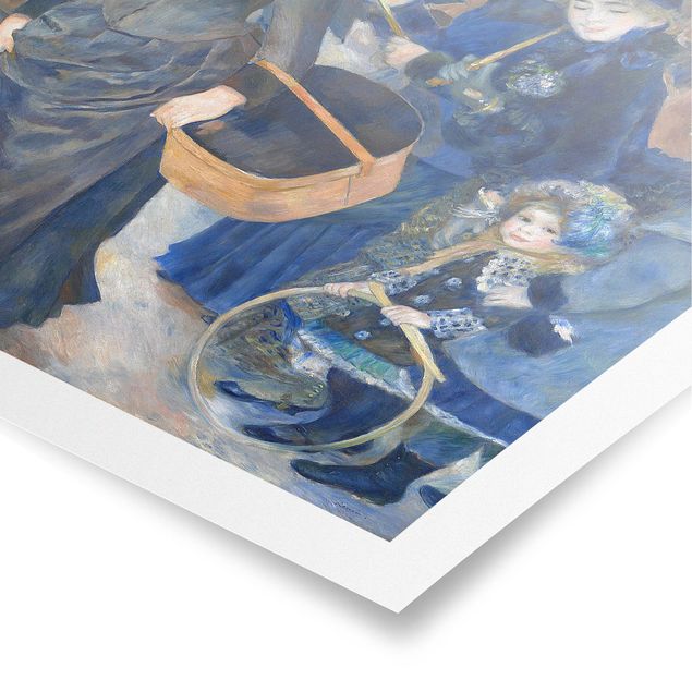 Póster de cuadros famosos Auguste Renoir - Umbrellas