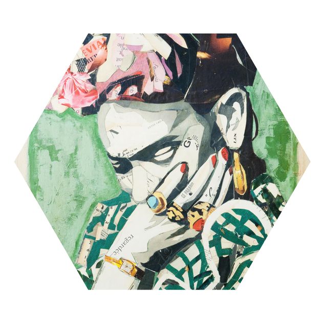 Cuadros modernos y elegantes Frida Kahlo - Collage No.3