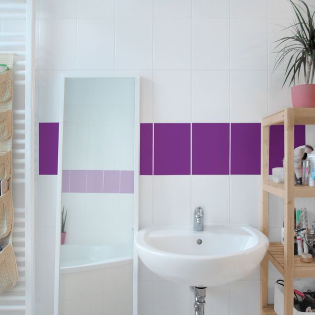 Vinilo azulejos cocina Colour Purple