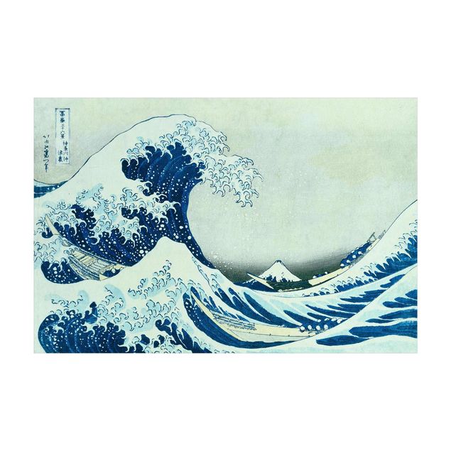 Alfombras modernas Katsushika Hokusai - The Great Wave At Kanagawa