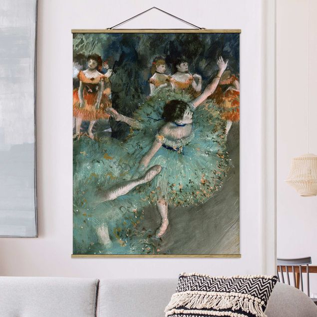 Cuadros con bailarinas Edgar Degas - Dancers in Green