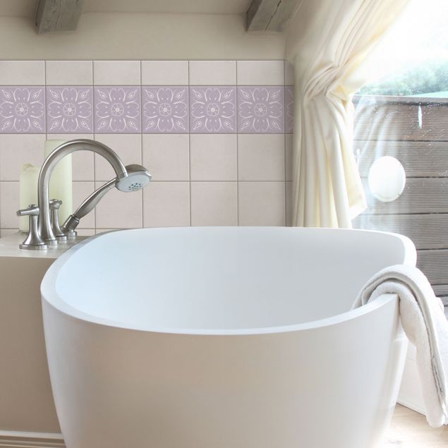 vinilos para cubrir azulejos baño Bandana Lavender