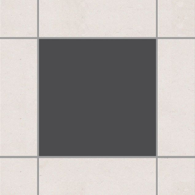 Adhesivos para azulejos monocromáticos Colour Dark Grey