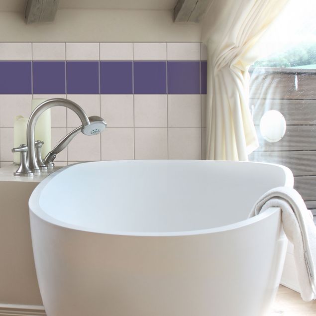 vinilos para cubrir azulejos baño Colour Dark Lilac