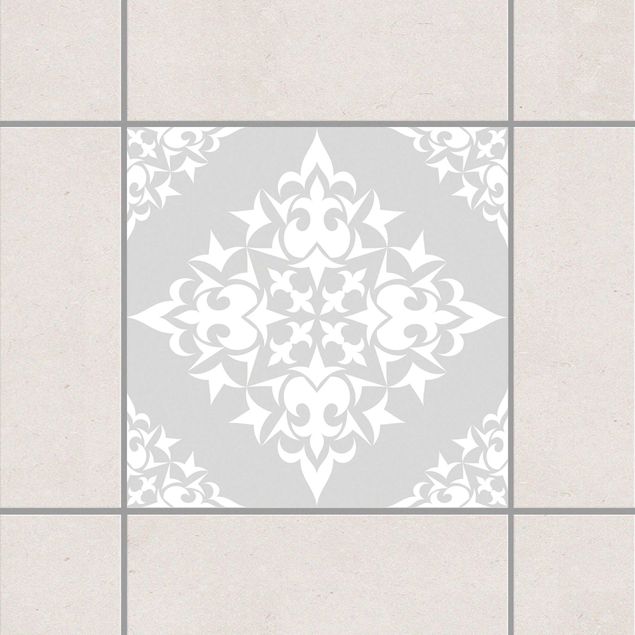 Decoración cocina Tile Pattern Light Grey