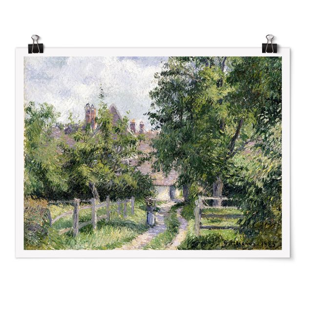 Estilo artístico Post Impresionismo Camille Pissarro - Saint-Martin Near Gisors