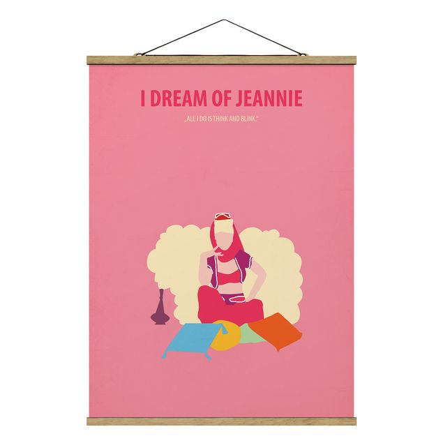 Cuadros modernos y elegantes Film Poster I Dream Of Jeannie