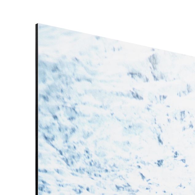 Cuadros en tonos azules Icelandic Glacier Pattern