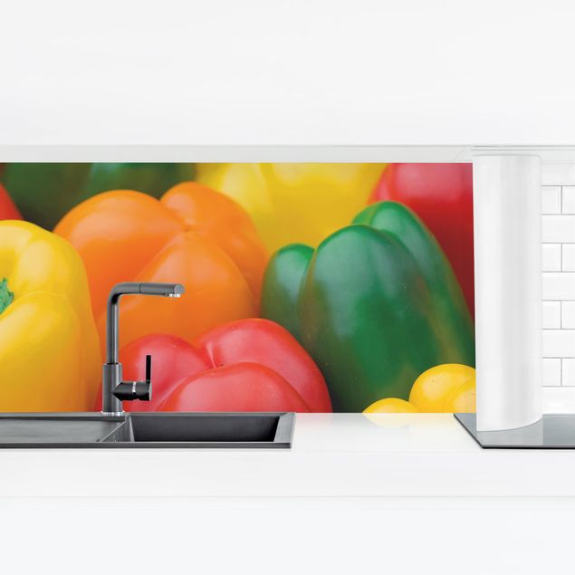 revestimiento pared cocina Colourful Pepper Mix