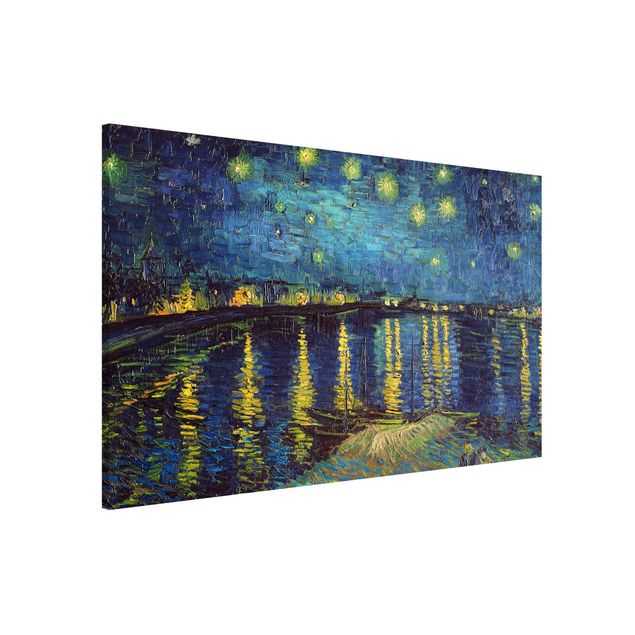 Cuadro del Impresionismo Vincent Van Gogh - Starry Night Over The Rhone