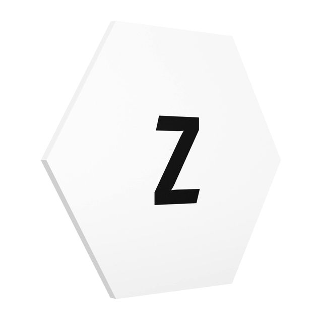 Cuadros modernos y elegantes Letter Z White