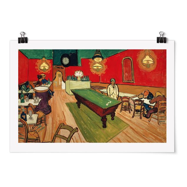 Estilo artístico Post Impresionismo Vincent van Gogh - The Night Café