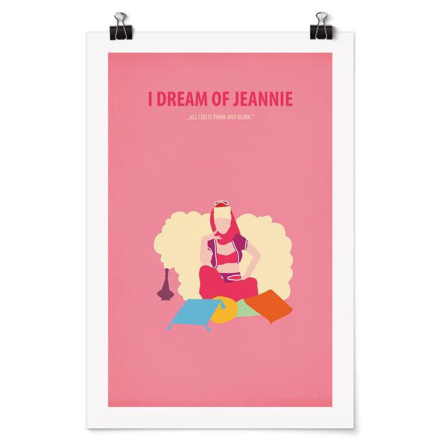 Cuadro retratos Film Poster I Dream Of Jeannie