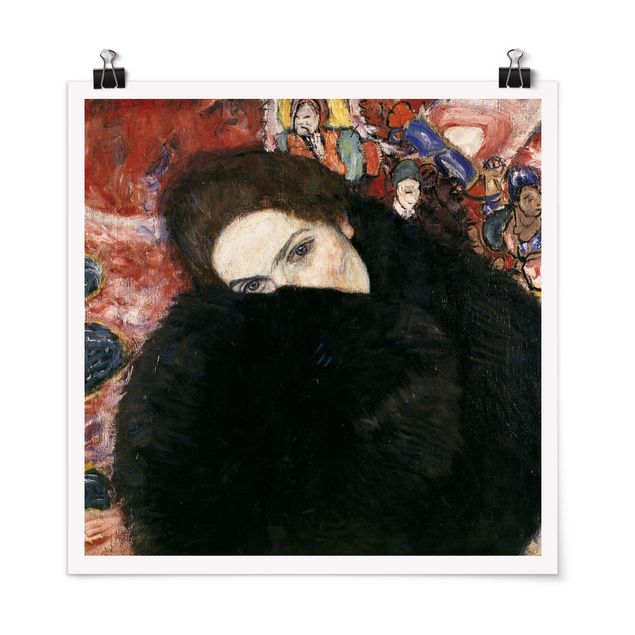 Reproducciones de cuadros Gustav Klimt - Lady With A Muff