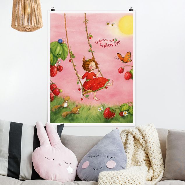 Decoración habitación infantil Little Strawberry Strawberry Fairy - Tree Swing