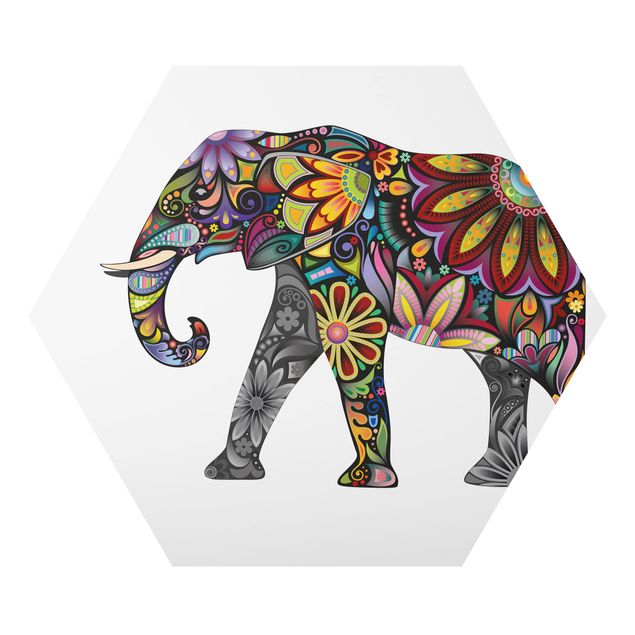 Cuadros animales No.651 Elephant Pattern