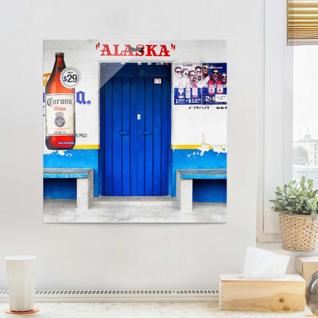 Cuadros modernos Alaska Blue Bar