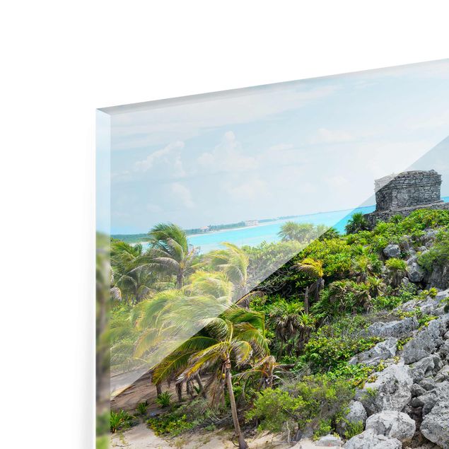 Cuadros playas Caribbean Coast Tulum Ruins
