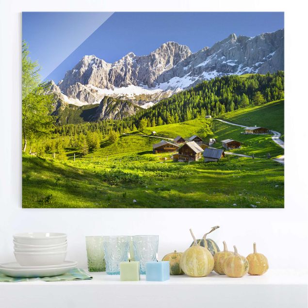 Decoración de cocinas Styria Alpine Meadow