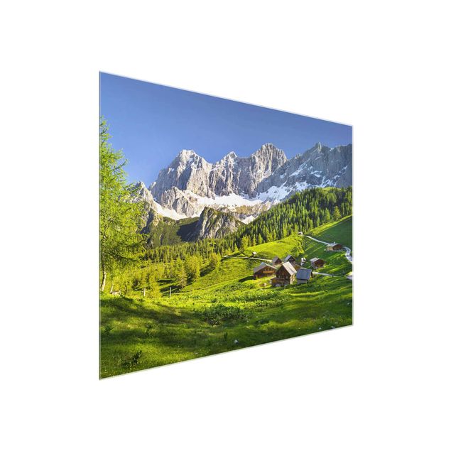 Cuadro con paisajes Styria Alpine Meadow