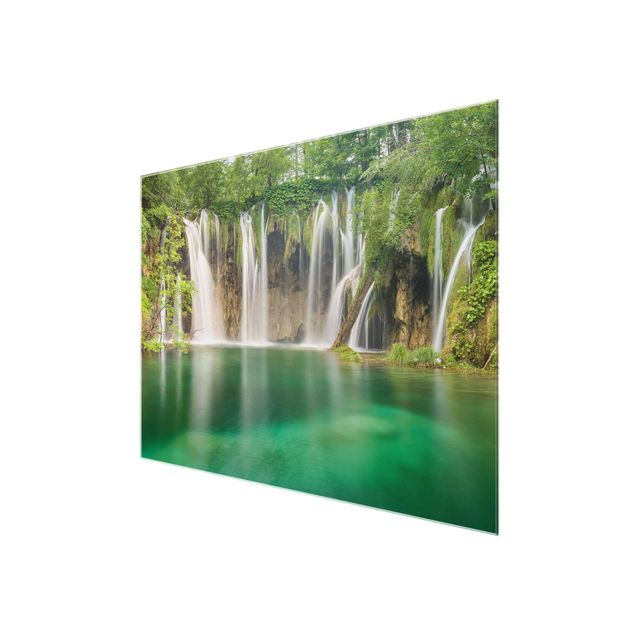 Cuadros modernos y elegantes Waterfall Plitvice Lakes
