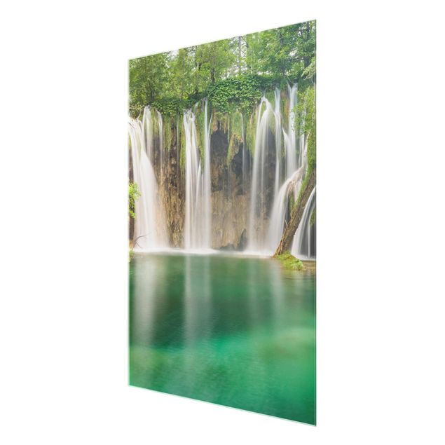 Cuadros decorativos modernos Waterfall Plitvice Lakes