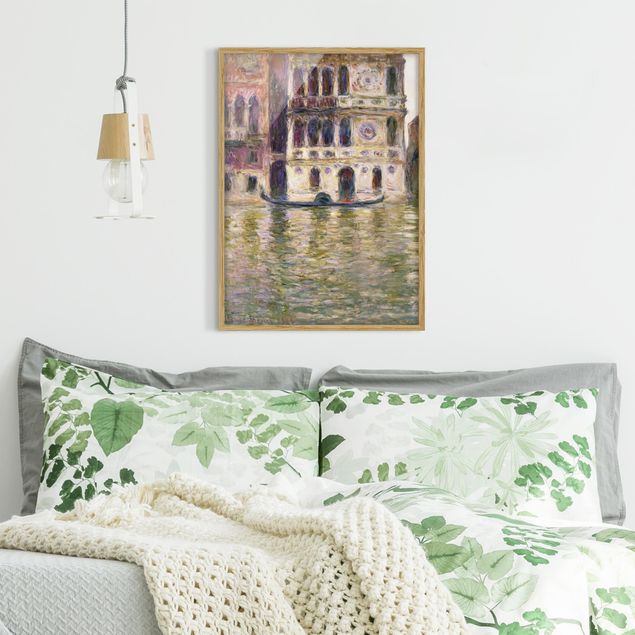 Pósters enmarcados de cuadros famosos Claude Monet - The Palazzo Dario
