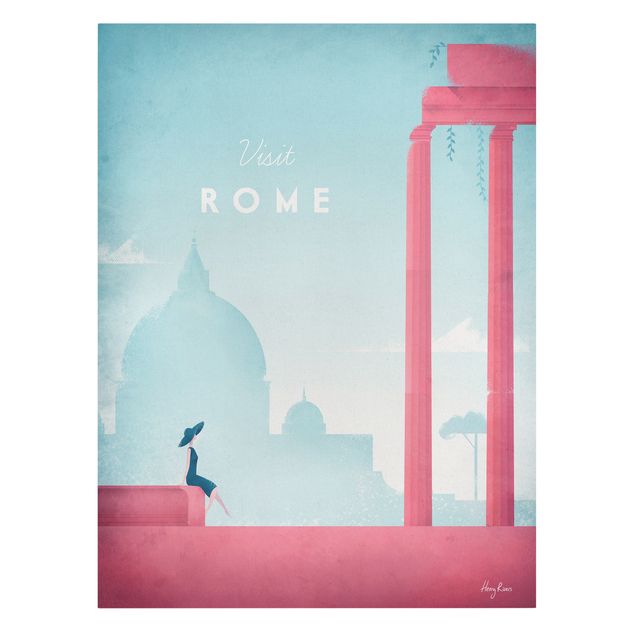 Cuadros arquitectura Travel Poster - Rome