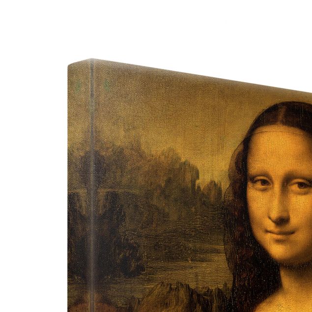 Lienzos dorados Leonardo da Vinci - Mona Lisa