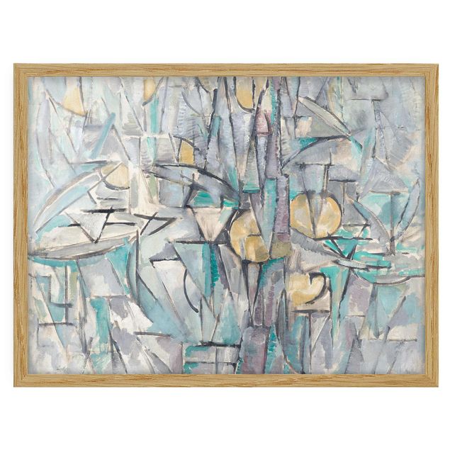 Reproducciones de cuadros Piet Mondrian - Composition X