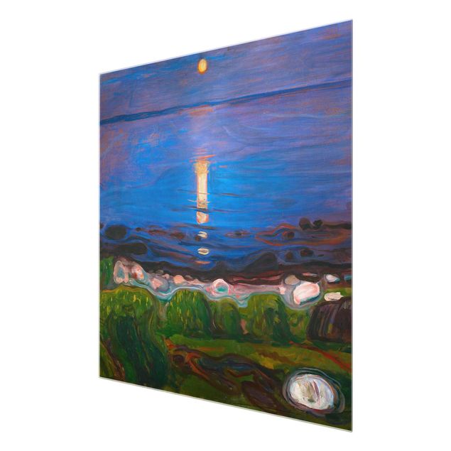 Estilos artísticos Edvard Munch - Summer Night By The Beach