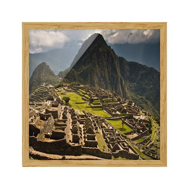Cuadros ciudades Machu Picchu