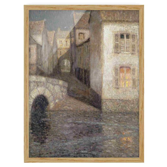 Estilos artísticos Henri Le Sidaner - The House by the River, Chartres