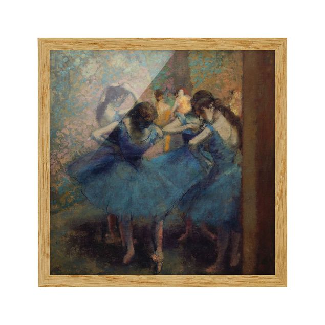 Láminas cuadros famosos Edgar Degas - Blue Dancers