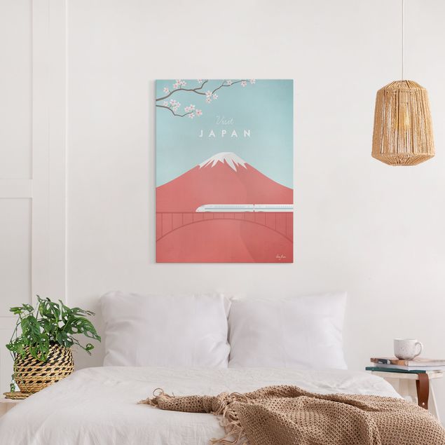 Cuadros montañas Travel Poster - Japan