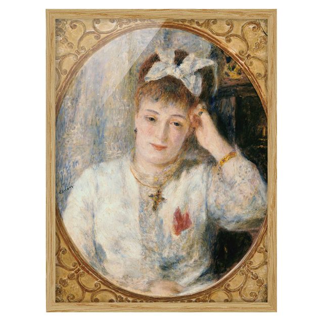 Cuadros famosos Auguste Renoir - Portrait of Marie Murer