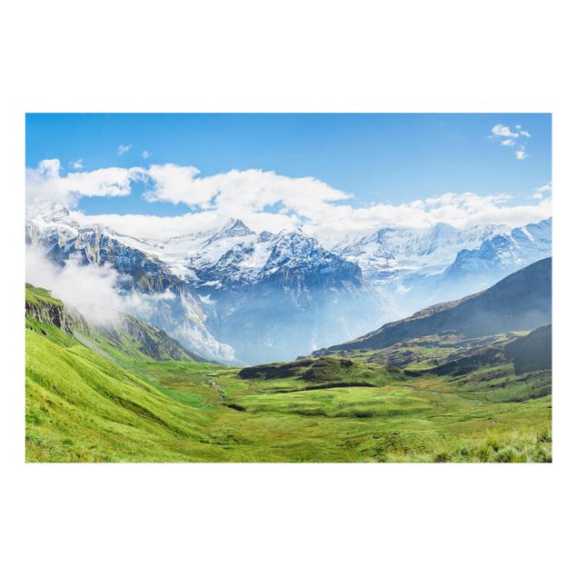Cuadros paisajes Swiss Alpine Panorama