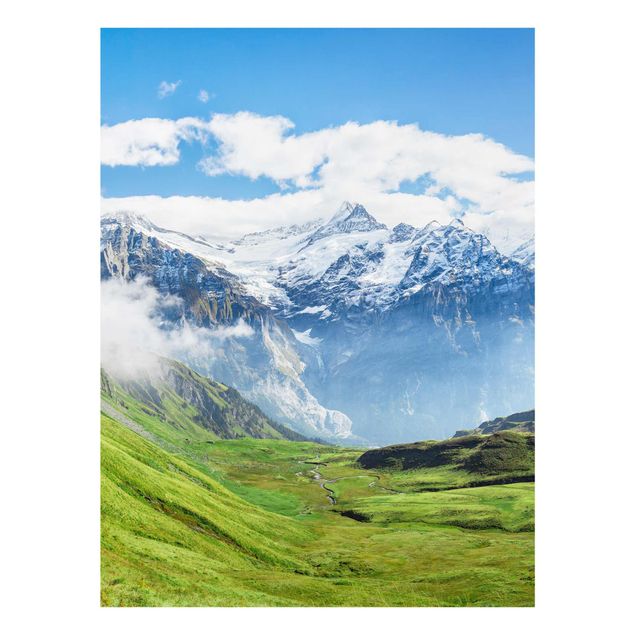 Cuadro con paisajes Swiss Alpine Panorama