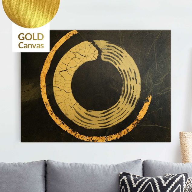 Lienzos abstractos Phylum Gold