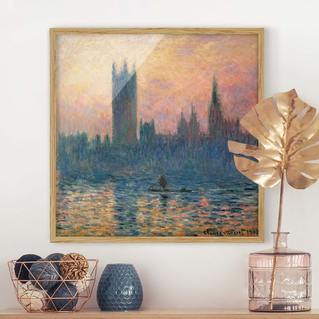 Decoración de cocinas Claude Monet - London Sunset