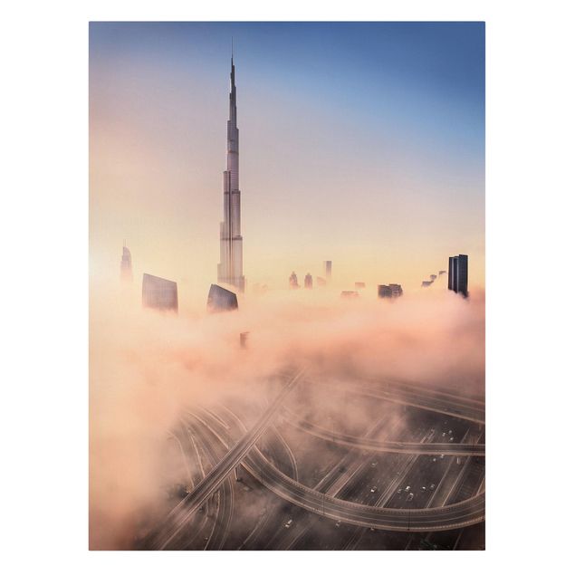 Lienzos ciudades Heavenly Dubai Skyline