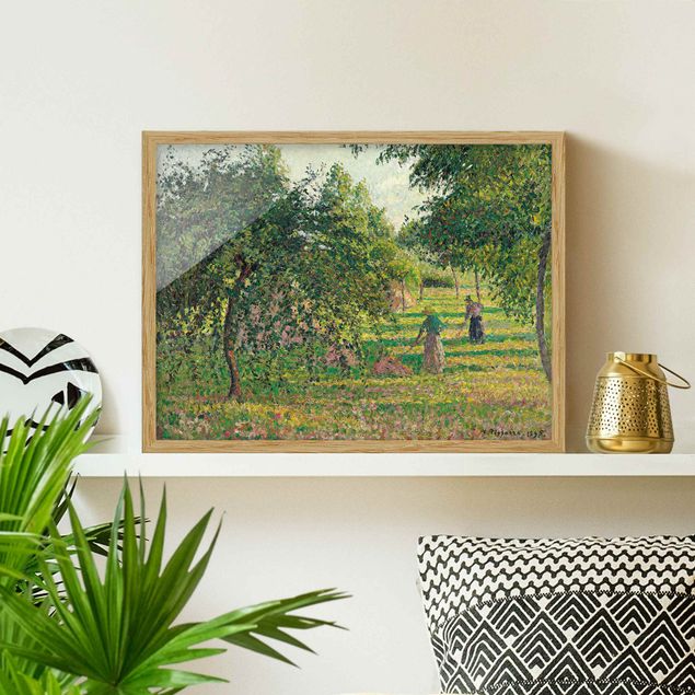 Decoración cocina Camille Pissarro - Apple Trees And Tedders, Eragny