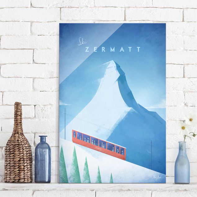 Decoración de cocinas Travel Poster - Zermatt