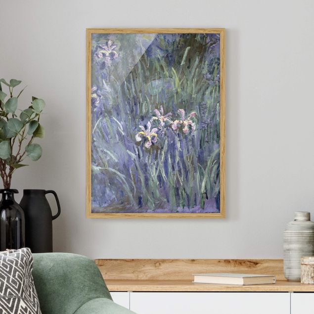 Cuadros impresionistas Claude Monet - Iris