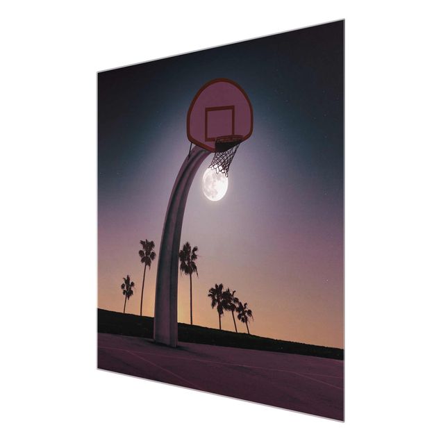 Cuadros Jonas Loose Basketball With Moon