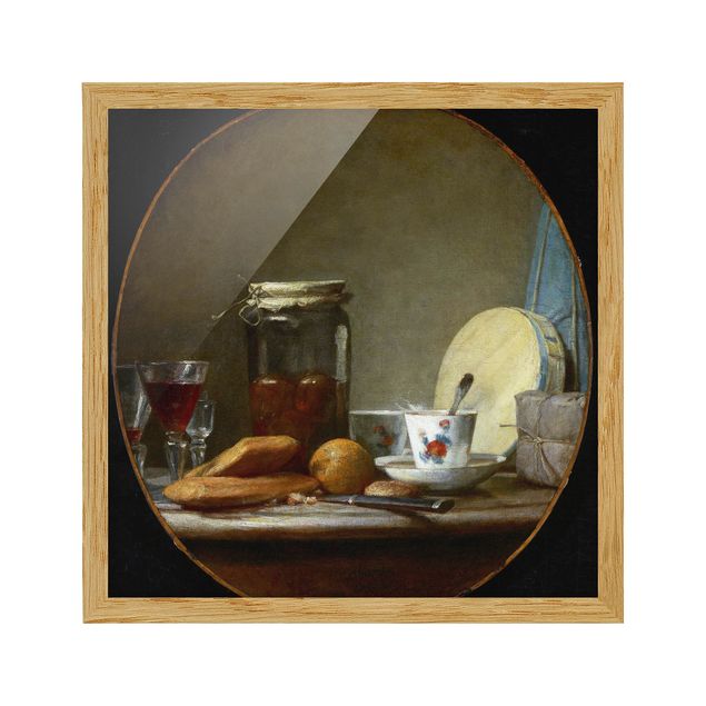 Estilos artísticos Jean-Baptiste Siméon Chardin - Jar of Apricots