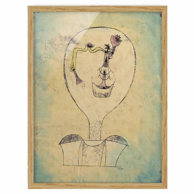 Estilos artísticos Paul Klee - The Bud of the Smile